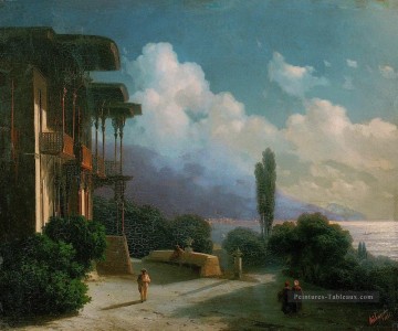 nuit près de yalta 1866 Romantique Ivan Aivazovsky russe Peinture à l'huile
